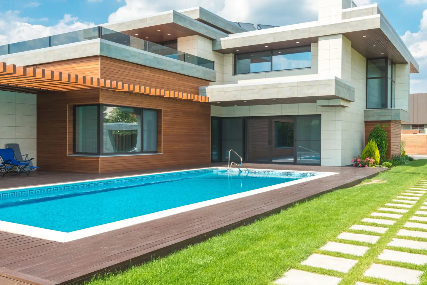Swimming pool built in Denistone, NSW